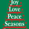 Joy Love Peace Tree Light Pole Banner -Winter Decor Market 037 3084 87980
