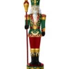 10' LED Lit Regal Nutcracker -Winter Decor Market 10 classic toy soldier