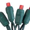 50-Light LED Red Bulb/Green Wire. 6" Centers. Case Pack Of 24 Sets 2 50-Light LED Red Bulb/Green Wire. 6" Centers. Case Pack Of 24 Sets -Winter Decor Market 100027017 LED 50 Wide Angle Red Green 201212