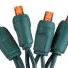 50-Light LED Orange Bulb/Green Wire. 6" Centers. Case Pack Of 24 Sets 2 50-Light LED Orange Bulb/Green Wire. 6" Centers. Case Pack Of 24 Sets -Winter Decor Market 100513465