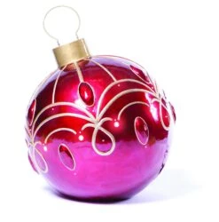 2' 4" Red LED Lit Ornament