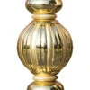 44" Commercial Jumbo Striped Finial -Winter Decor Market 44 finial gold