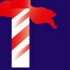 Candy Cane Happy Holidays Light Pole Banner