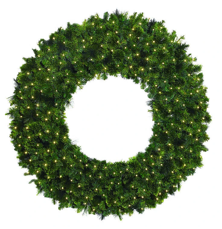 Natural Mixed Foliage Wreath 3 Natural Mixed Foliage Wreath