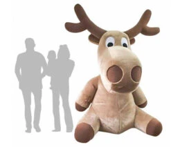 8.5' Inflatable Reindeer Prop