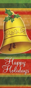 Striped Bell Light Pole Banner