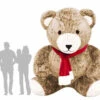 9.8' Inflatable Teddy Bear -Winter Decor Market 9.8ftInflatableBeigeTeddyBear