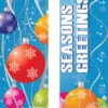 Ornament Drops Light Pole Banner (Double Set) -Winter Decor Market 942 3084 60759