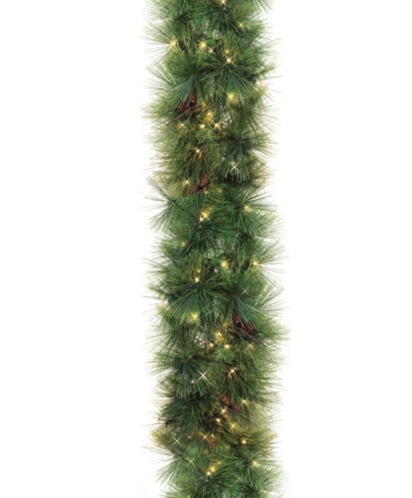 Bristle Pine Garland - 10' Length X 20" 4 Bristle Pine Garland - 10' Length X 20" - Image 2