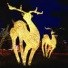 Giant Metal Sculptured Deer -Winter Decor Market CM 2 deer copy