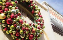 Deluxe Decorated Wreath -Winter Decor Market CustomDeluxeDecoratedCommercialWreath