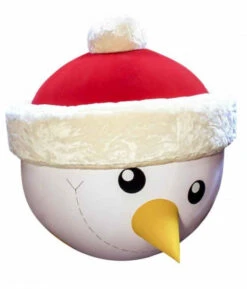 5.7' Hanging Inflatable Snowman