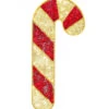 Giant 2D LED Lit Candy Cane - 5' & 7' 2 Giant 2D LED Lit Candy Cane - 5' & 7' -Winter Decor Market GiantLEDIlluminatedCandyCaneDecor