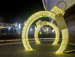 11' Giant Walk Through Ornament 11 11' Giant Walk Through Ornament -Winter Decor Market GiantWalkThroughOrnamentPAir