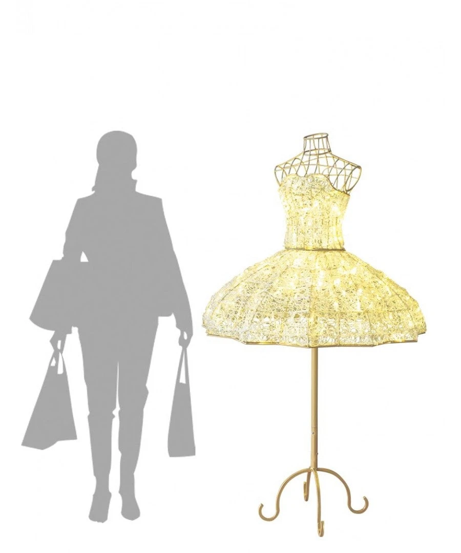 5.9' LED Dress Display Prop 3 5.9' LED Dress Display Prop