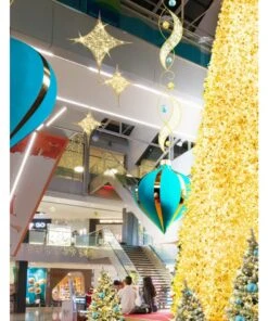 Giant Striped Round Inflatable Ornaments - 2 Sizes -Winter Decor Market MallHolidayDecorwithGiantHangingInflatableOrnaments 2fd39f92 172d 4e98 b09b da2c246eb460