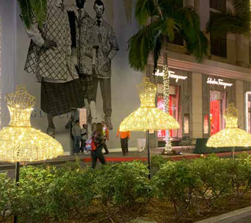 5.9' LED Dress Display Prop 4 5.9' LED Dress Display Prop - Image 2