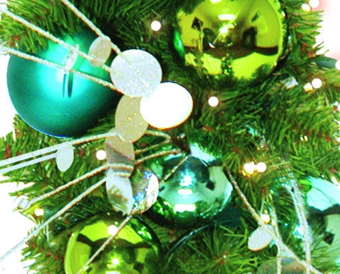 Coastal Unlit Decorated Garland - 14" Diameter (per Ft) 3 Coastal Unlit Decorated Garland - 14" Diameter (per Ft)