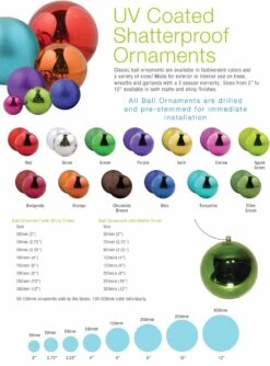 Giant Commercial Christmas Tree - Decor Packages -Winter Decor Market Ornament Selections edited 1