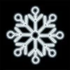24" LED Ropelight Ornate Snowflake 1 24" LED Ropelight Ornate Snowflake -Winter Decor Market OrnateLEDSnowflake