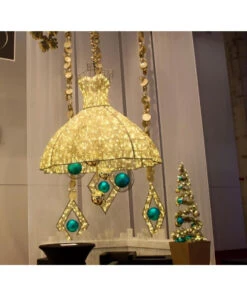 8.2' Hanging LED Dress -Winter Decor Market OverheadLEDDressDecoration