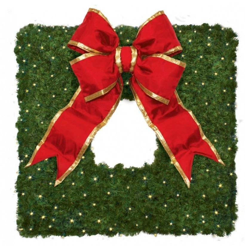 Square Framed Commercial Wreath 3 Square Framed Commercial Wreath