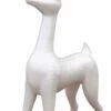 Standing Reindeer Fiberglass Prop -Winter Decor Market StandingWhiteFiberglassReindeerProp