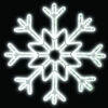 28" LED Ropelight Star Snowflake -Winter Decor Market Star Snowflake