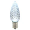 Premium Nickel Plated Non-Corrosive C9 Faceted LED Cool White Bulb .45w - 25 Pack 2 Premium Nickel Plated Non-Corrosive C9 Faceted LED Cool White Bulb .45w - 25 Pack -Winter Decor Market XLEDC95 1000 26644