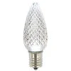 Premium Nickel Plated Non-Corrosive C9 Faceted LED Pure White Bulb .45w - 25 Pack 2 Premium Nickel Plated Non-Corrosive C9 Faceted LED Pure White Bulb .45w - 25 Pack -Winter Decor Market XLEDC9P 1000 78337
