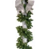 Garland Pole Wrap Kit With 36" Nylon Bow -Winter Decor Market bow accent kit silver 3dfba20c 8d3e 449d 819d 3ae40c8cc43b