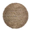 Burlap Round Ornament (Set Of 6) 1 Burlap Round Ornament (Set Of 6) -Winter Decor Market burlap round