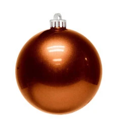 Candy Apple Ball Ornaments (Sold In Sets) 18 Candy Apple Ball Ornaments (Sold In Sets) -Winter Decor Market candy apple ornament copper