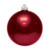 Candy Apple Ball Ornaments (Sold In Sets) 2 Candy Apple Ball Ornaments (Sold In Sets) -Winter Decor Market candy apple ornament red
