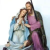 Life Size Fiberglass Nativity Family -Winter Decor Market fiberglass nativity family