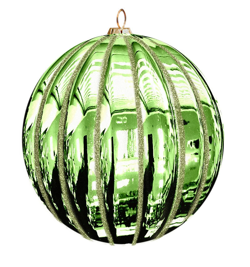 Ribbed Commercial Ornaments (Set Of 12) 2 Sizes, 3 Styles 4 Ribbed Commercial Ornaments (Set Of 12) 2 Sizes, 3 Styles - Image 2