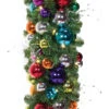 Jewel Tone Unlit Decorated Garland - 14" Diameter (per Ft) -Winter Decor Market jewel tone garland 2b660fcd 0b50 4577 aed1 5a27fadfcfbe