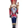 92" Lit Jeweled Nutcracker -Winter Decor Market lit jeweled nutcracker prop