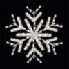 LED Deluxe Forked Snowflake Pole Mount 2 LED Deluxe Forked Snowflake Pole Mount -Winter Decor Market lit pole mount deluxe forked snowflake
