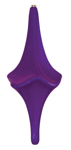 12" Long Diamond Finial Ornament -Winter Decor Market long diamond finial purple
