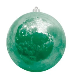 Pearlized Christmas Ball Ornaments (Sold In Sets) -Winter Decor Market pearlized teal