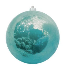 Pearlized Christmas Ball Ornaments (Sold In Sets) -Winter Decor Market pearlized turquoise bccdb145 3d82 44ce b81c 38540ed4f334