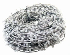Low Voltage LED Clip Lighting Kits - 110', 220' & 330' -Winter Decor Market pg14 12vLEDClipLightline graywire clearlights