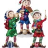 Lit Pixie Elf Props 2 Lit Pixie Elf Props -Winter Decor Market pixie elves fiberglass props