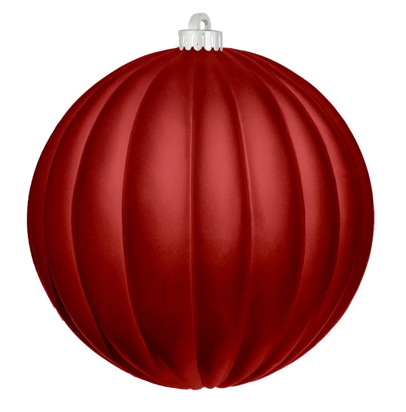 Ribbed Commercial Ornaments (Set Of 12) 2 Sizes, 3 Styles 6 Ribbed Commercial Ornaments (Set Of 12) 2 Sizes, 3 Styles - Image 4