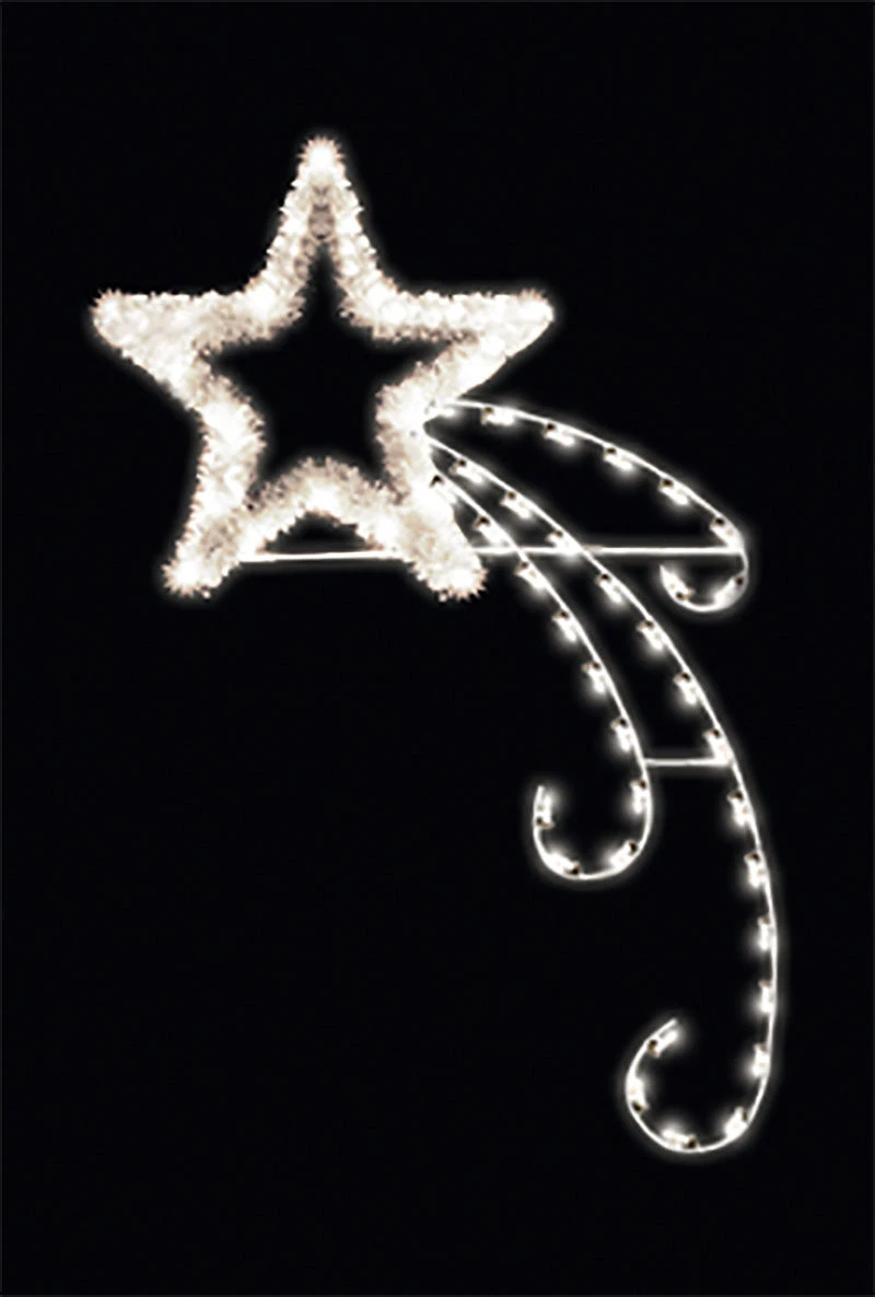 7' LED Shooting Star Pole Mount 3 7' LED Shooting Star Pole Mount