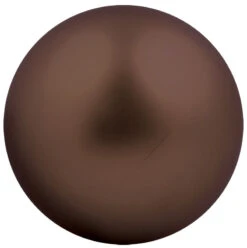 Matte Round Ornaments 8" - 12" Sizes (Sold In Sets) -Winter Decor Market uv shatterproof chocolate matte