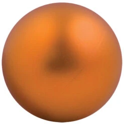 Matte Round Ornaments 8" - 12" Sizes (Sold In Sets) -Winter Decor Market uv shatterproof orange matte