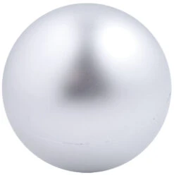 Matte Round Ornaments 8" - 12" Sizes (Sold In Sets) -Winter Decor Market uv shatterproof silver matte