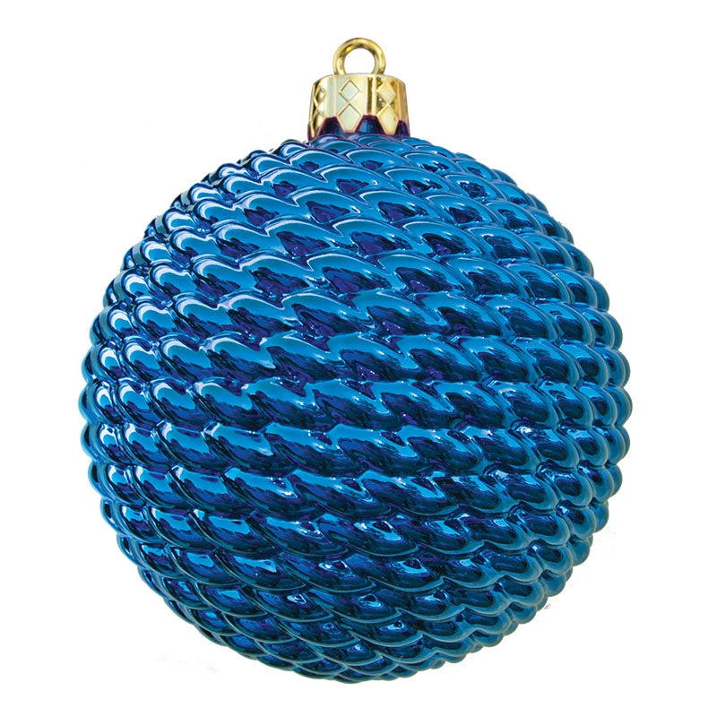 Round Woven Commercial Ornaments (Set Of 12) 3 Sizes 5 Round Woven Commercial Ornaments (Set Of 12) 3 Sizes - Image 3